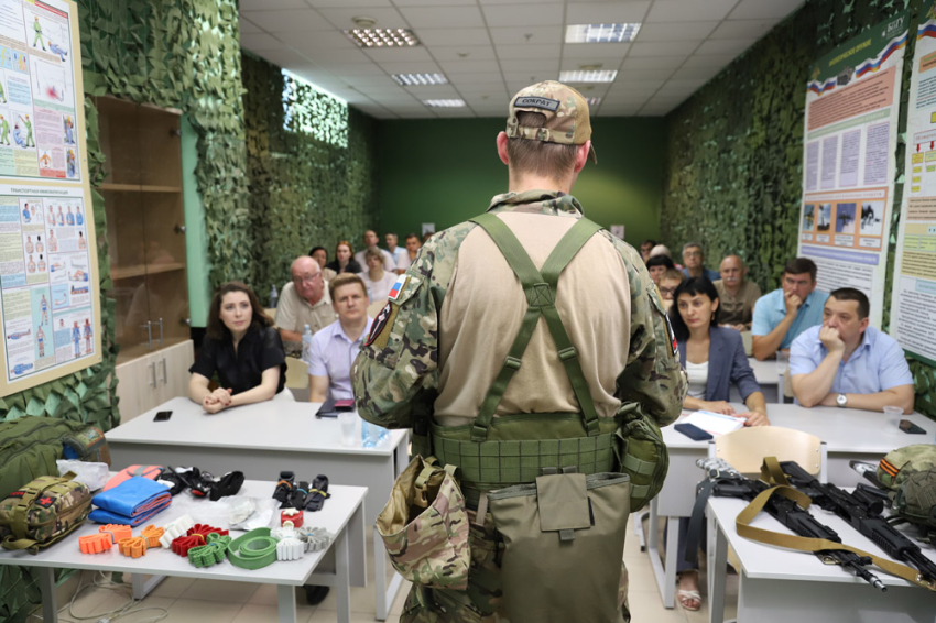 События НИУ «БелГУ» в белгородском госуниверситете прошли занятия по тактической медицине